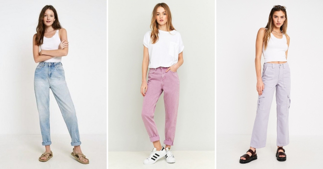 Светлые джинсы – модная основа повседневных образов